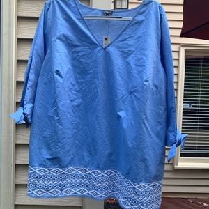 NWT Talbots popover shirt